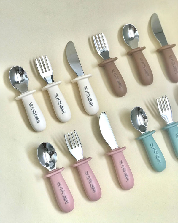 Silicone & Stainless-Steel Toddler Utensil Set