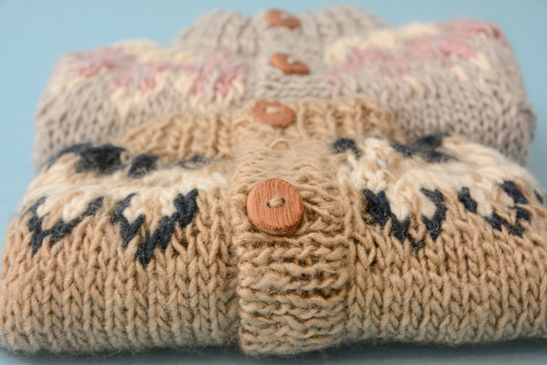 Handmade Merino Wool Cardigan