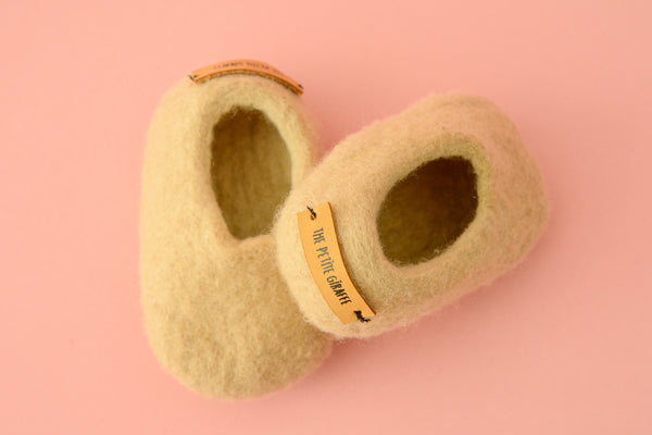 Merino Wool Shoes - Sand
